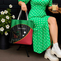 St Kitts and Nevis Cricket Custom Tote Bag 10th Anniversary Go Champions Patriots - Wonder Print Shop