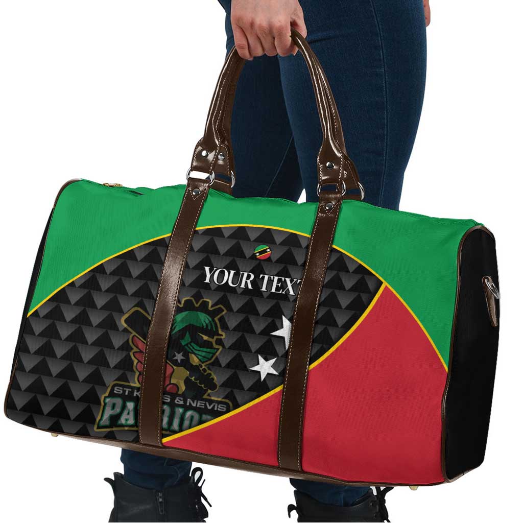 St Kitts and Nevis Cricket Custom Travel Bag 10th Anniversary Go Champions Patriots - Wonder Print Shop