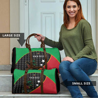 St Kitts and Nevis Cricket Custom Travel Bag 10th Anniversary Go Champions Patriots - Wonder Print Shop