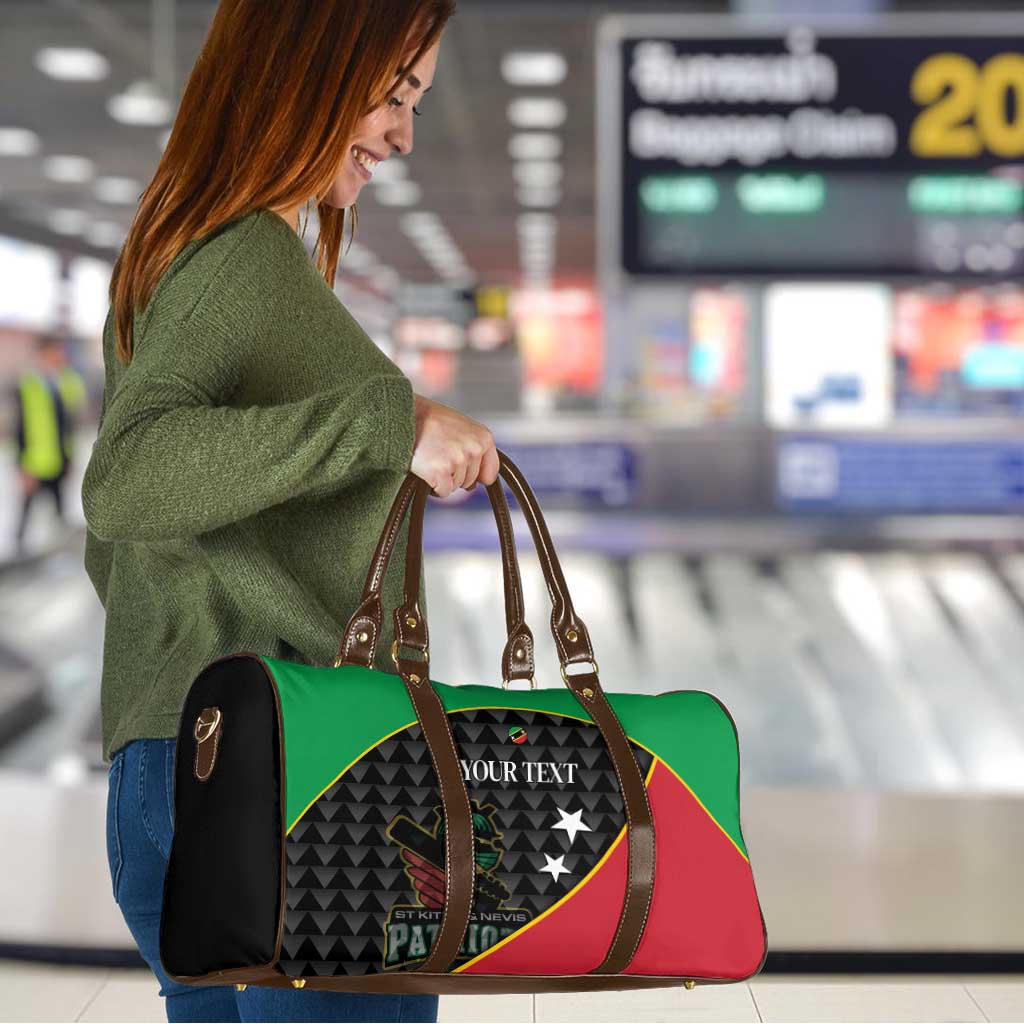 St Kitts and Nevis Cricket Custom Travel Bag 10th Anniversary Go Champions Patriots - Wonder Print Shop