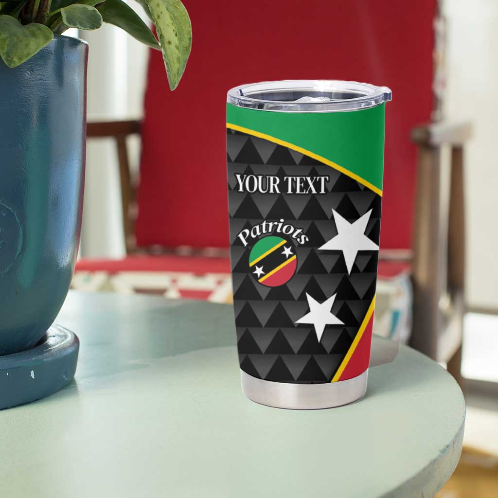 St Kitts and Nevis Cricket Custom Tumbler Cup 10th Anniversary Go Champions Patriots - Wonder Print Shop