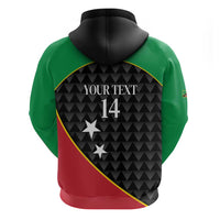 St Kitts and Nevis Cricket Custom Zip Hoodie 10th Anniversary Go Champions Patriots - Wonder Print Shop