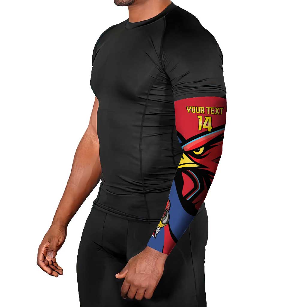 Antigua and Barbuda Cricket Custom Arm Sleeves Go Champions Falcons - Wonder Print Shop