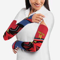 Antigua and Barbuda Cricket Custom Arm Sleeves Go Champions Falcons - Wonder Print Shop