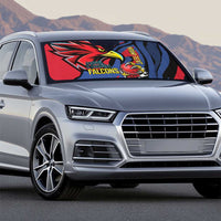 Antigua and Barbuda Cricket Custom Auto Sun Shade Go Champions Falcons - Wonder Print Shop