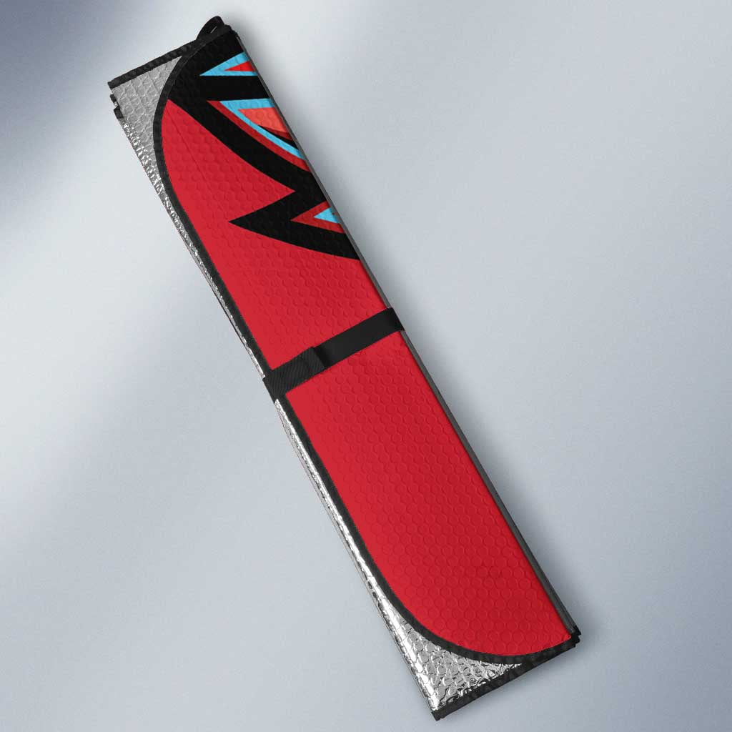 Antigua and Barbuda Cricket Custom Auto Sun Shade Go Champions Falcons - Wonder Print Shop