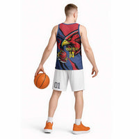 Antigua and Barbuda Cricket Custom Basketball Jersey Go Champions Falcons - Wonder Print Shop