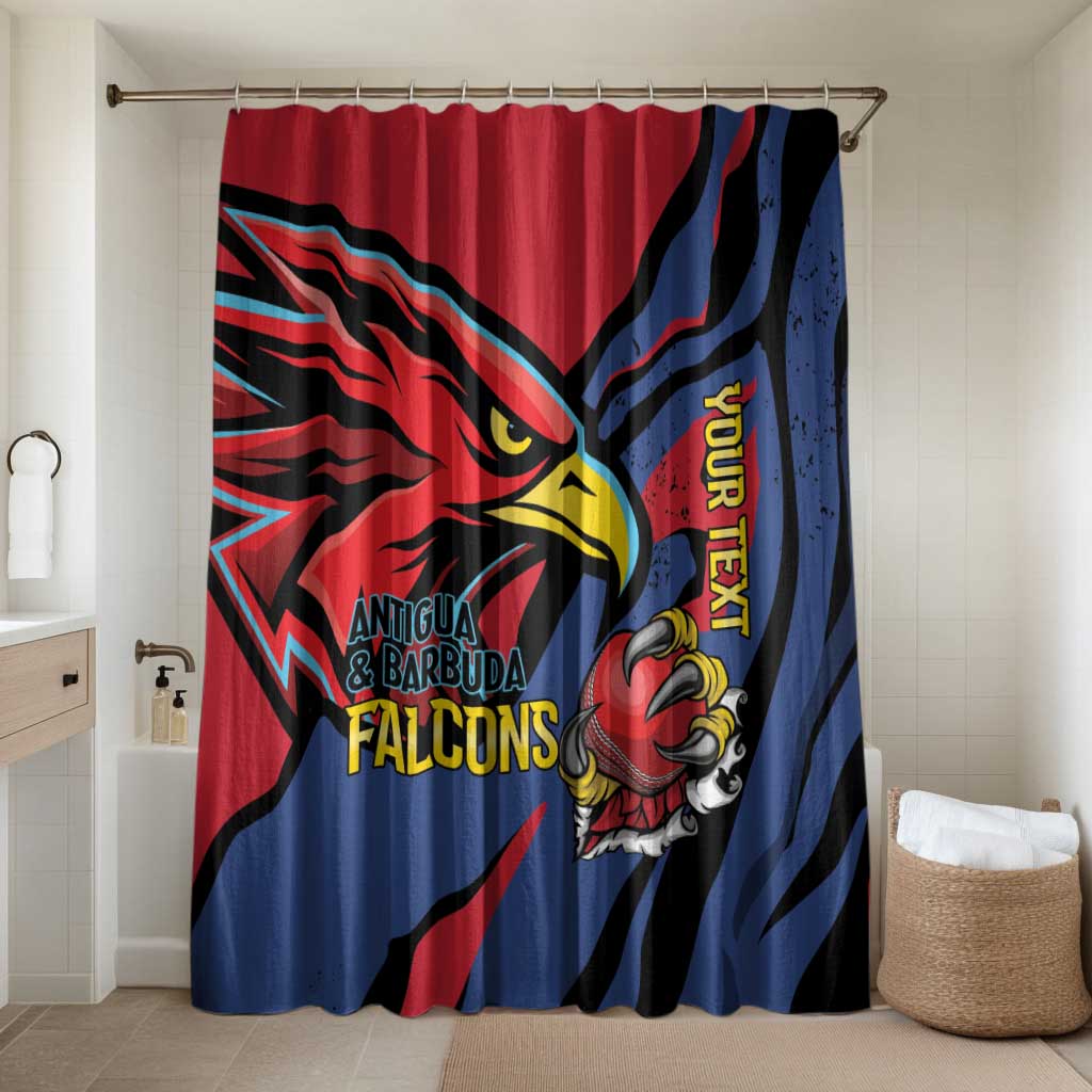 Antigua and Barbuda Cricket Custom Bathroom Set Go Champions Falcons - Wonder Print Shop