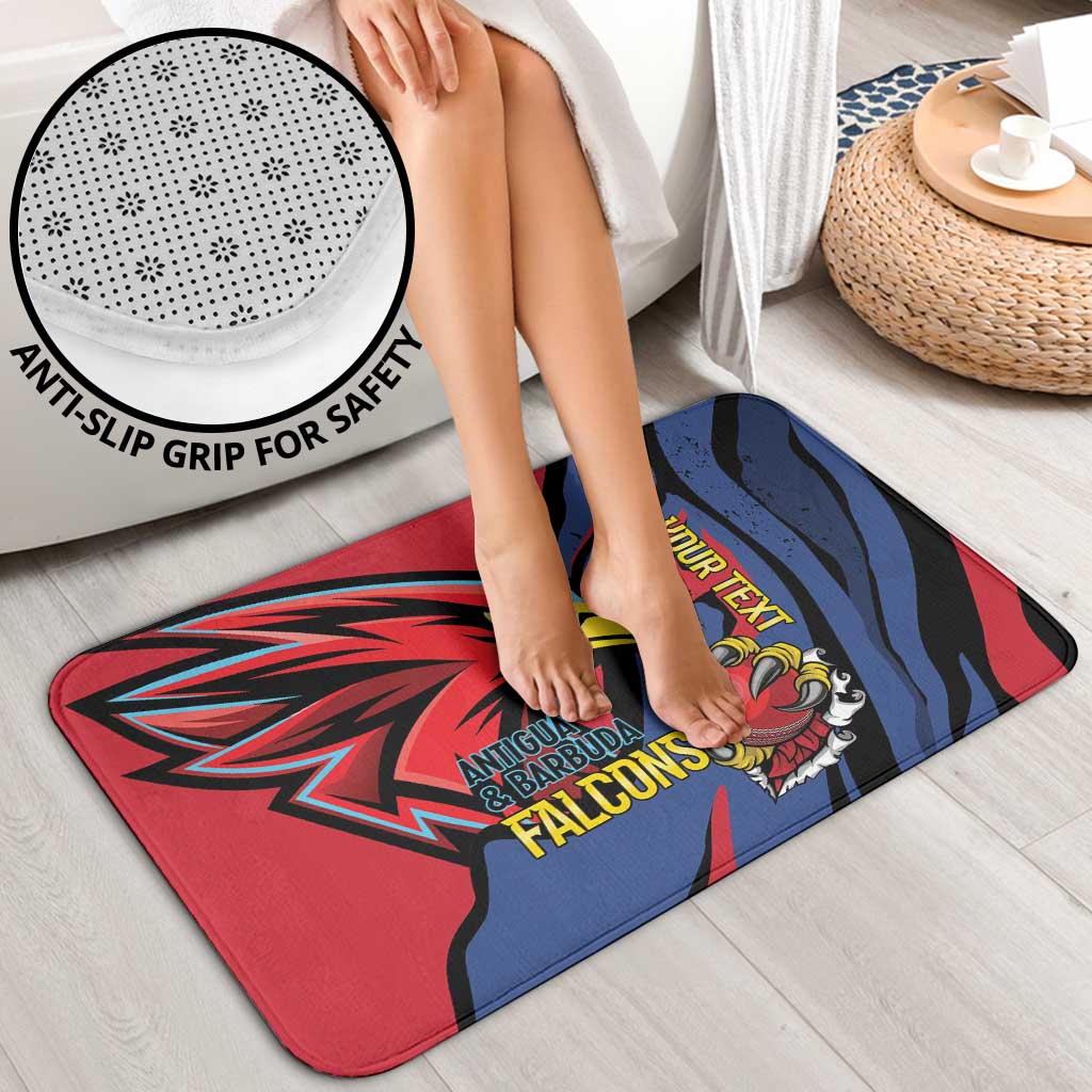 Antigua and Barbuda Cricket Custom Bathroom Set Go Champions Falcons - Wonder Print Shop