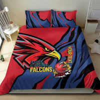 Antigua and Barbuda Cricket Custom Bedding Set Go Champions Falcons - Wonder Print Shop
