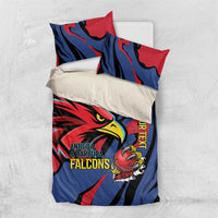 Antigua and Barbuda Cricket Custom Bedding Set Go Champions Falcons - Wonder Print Shop