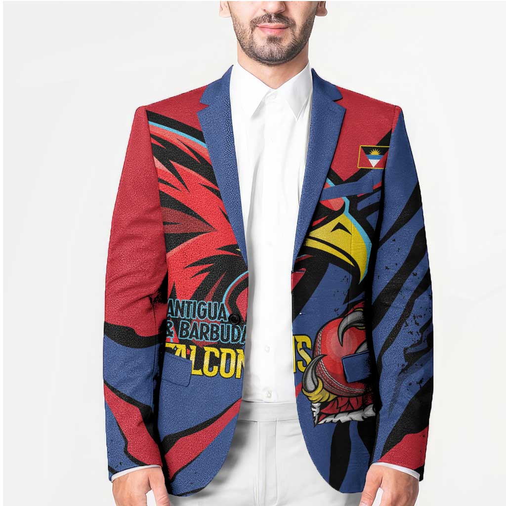 Antigua and Barbuda Cricket Custom Blazer Go Champions Falcons - Wonder Print Shop