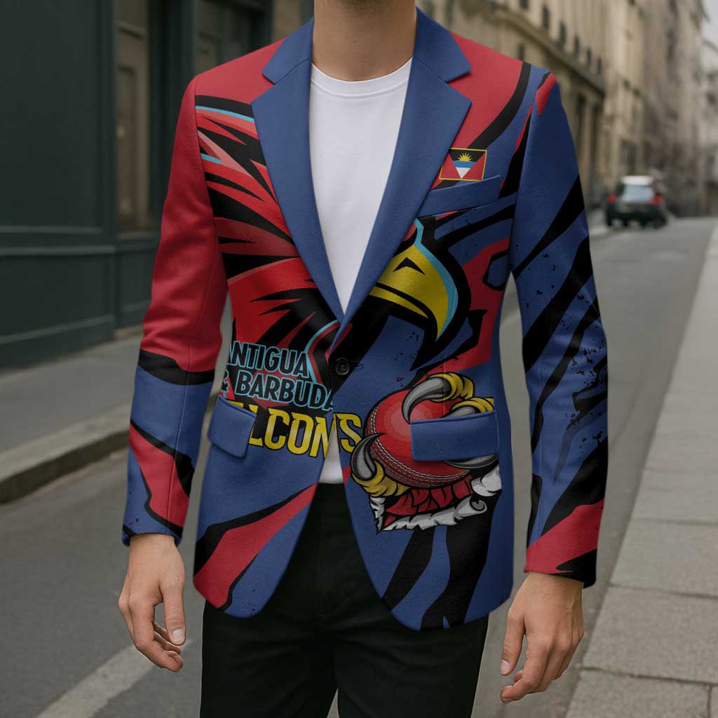 Antigua and Barbuda Cricket Custom Blazer Go Champions Falcons - Wonder Print Shop