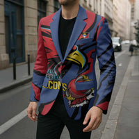 Antigua and Barbuda Cricket Custom Blazer Go Champions Falcons - Wonder Print Shop