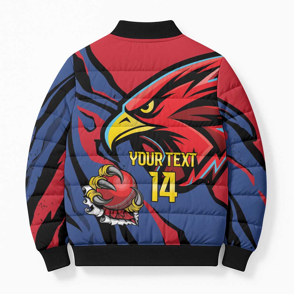 Antigua and Barbuda Cricket Custom Bomber Puffer Jacket Go Champions Falcons - Wonder Print Shop