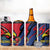 Antigua and Barbuda Cricket Custom 4 in 1 Can Cooler Tumbler Go Champions Falcons - Wonder Print Shop