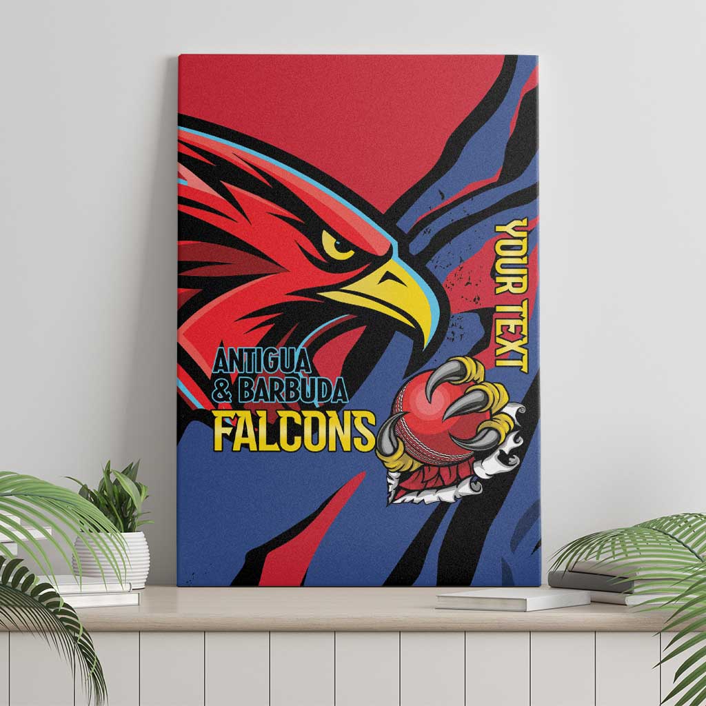 Antigua and Barbuda Cricket Custom Canvas Wall Art Go Champions Falcons - Wonder Print Shop