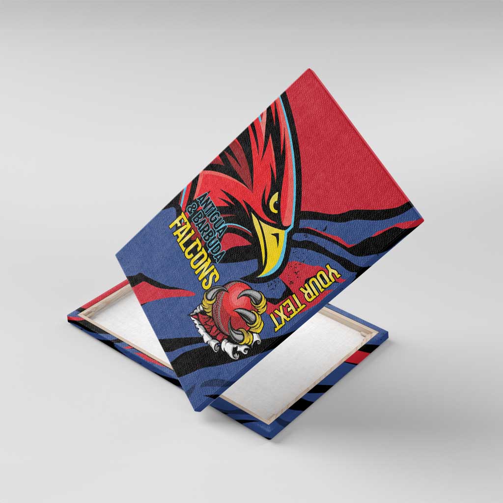 Antigua and Barbuda Cricket Custom Canvas Wall Art Go Champions Falcons - Wonder Print Shop