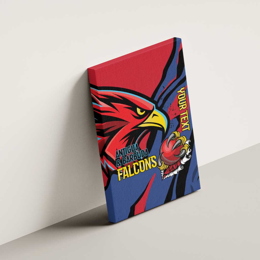 Antigua and Barbuda Cricket Custom Canvas Wall Art Go Champions Falcons - Wonder Print Shop