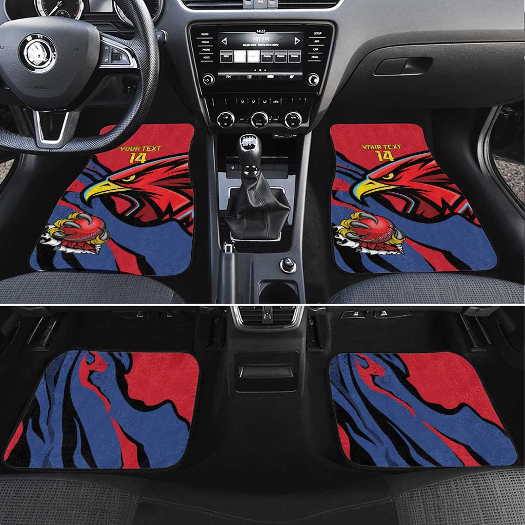 Antigua and Barbuda Cricket Custom Car Mats Go Champions Falcons - Wonder Print Shop