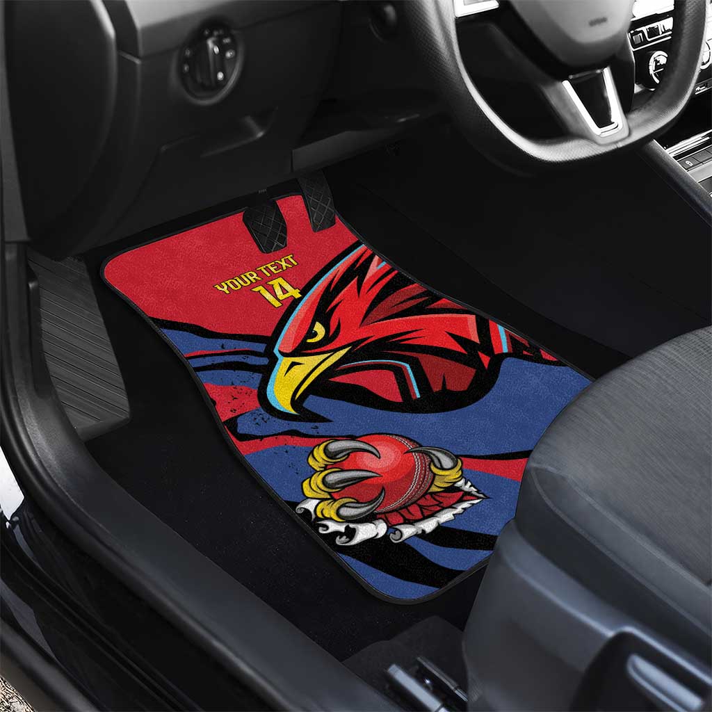 Antigua and Barbuda Cricket Custom Car Mats Go Champions Falcons - Wonder Print Shop