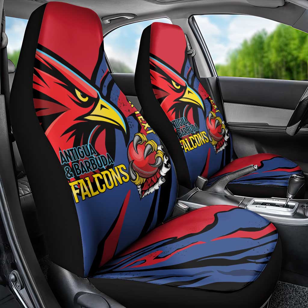 Antigua and Barbuda Cricket Custom Car Seat Cover Go Champions Falcons - Wonder Print Shop
