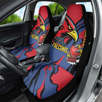 Antigua and Barbuda Cricket Custom Car Seat Cover Go Champions Falcons - Wonder Print Shop