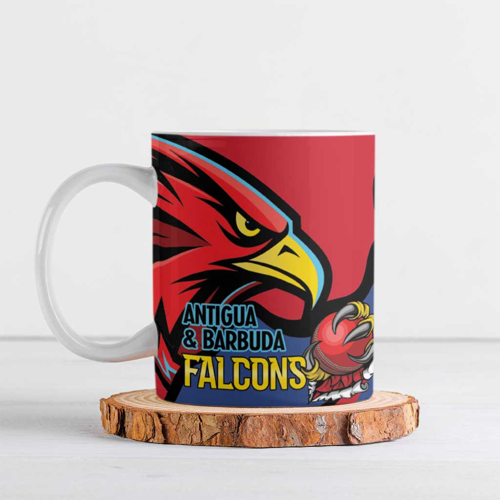 Antigua and Barbuda Cricket Custom Ceramic Mug Go Champions Falcons - Wonder Print Shop