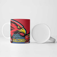 Antigua and Barbuda Cricket Custom Ceramic Mug Go Champions Falcons - Wonder Print Shop