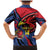 Antigua and Barbuda Cricket Custom Family Matching Mermaid Dress and Hawaiian Shirt Go Champions Falcons - Wonder Print Shop
