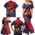 Antigua and Barbuda Cricket Custom Family Matching Mermaid Dress and Hawaiian Shirt Go Champions Falcons - Wonder Print Shop