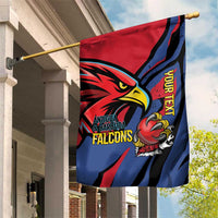 Antigua and Barbuda Cricket Custom Garden Flag Go Champions Falcons - Wonder Print Shop