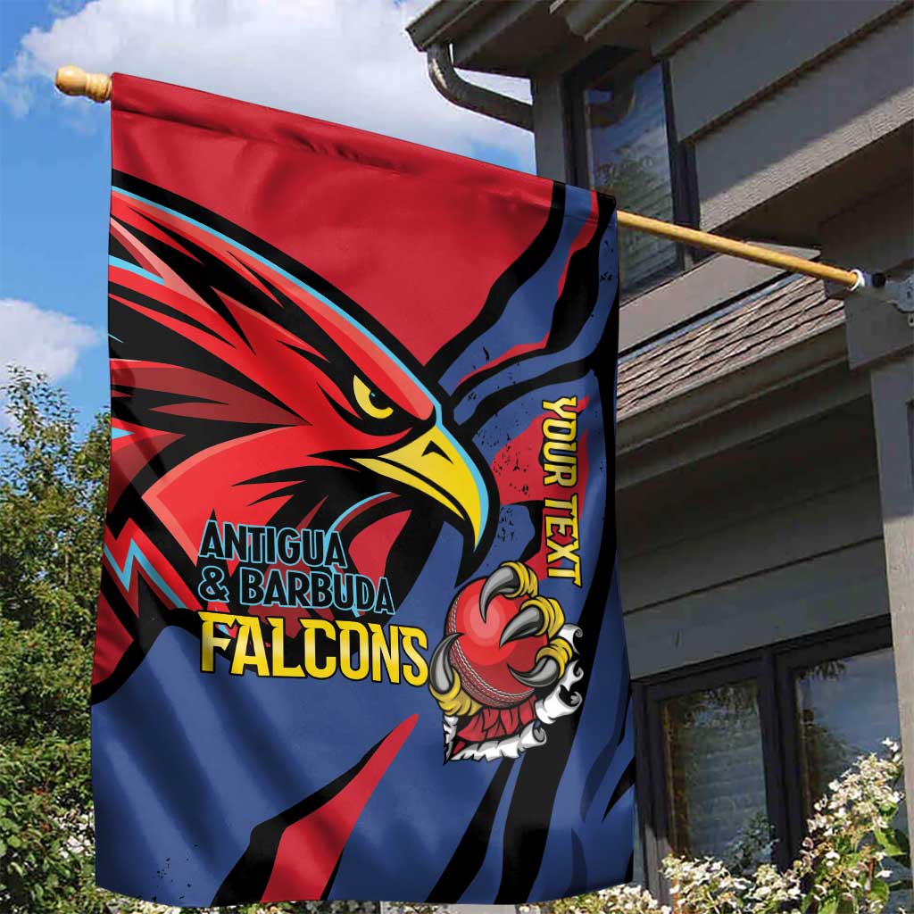 Antigua and Barbuda Cricket Custom Garden Flag Go Champions Falcons - Wonder Print Shop
