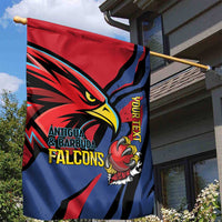 Antigua and Barbuda Cricket Custom Garden Flag Go Champions Falcons - Wonder Print Shop