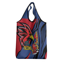 Antigua and Barbuda Cricket Custom Grocery Bag Go Champions Falcons - Wonder Print Shop