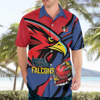 Antigua and Barbuda Cricket Custom Hawaiian Shirt Go Champions Falcons - Wonder Print Shop