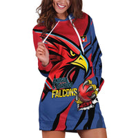 Antigua and Barbuda Cricket Custom Hoodie Dress Go Champions Falcons - Wonder Print Shop