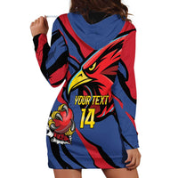Antigua and Barbuda Cricket Custom Hoodie Dress Go Champions Falcons - Wonder Print Shop