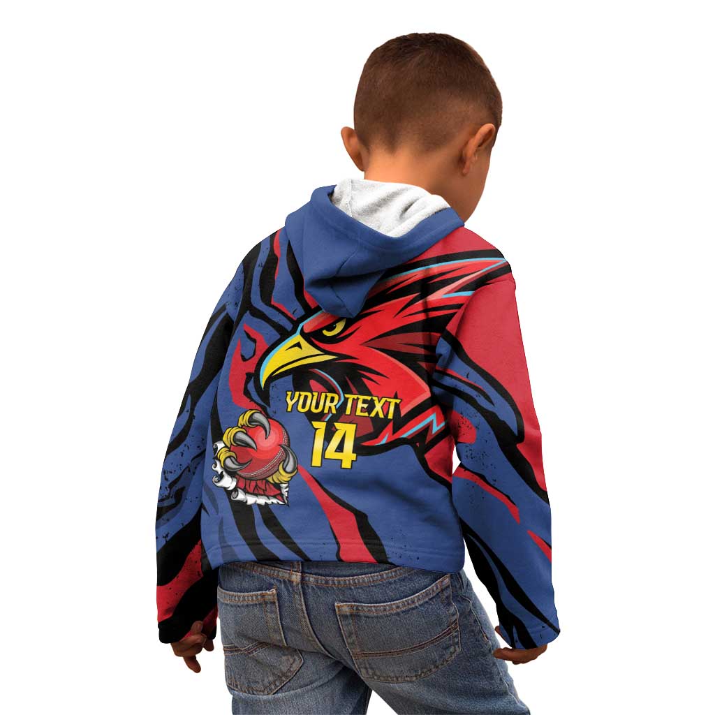 Antigua and Barbuda Cricket Custom Kid Hoodie Go Champions Falcons - Wonder Print Shop