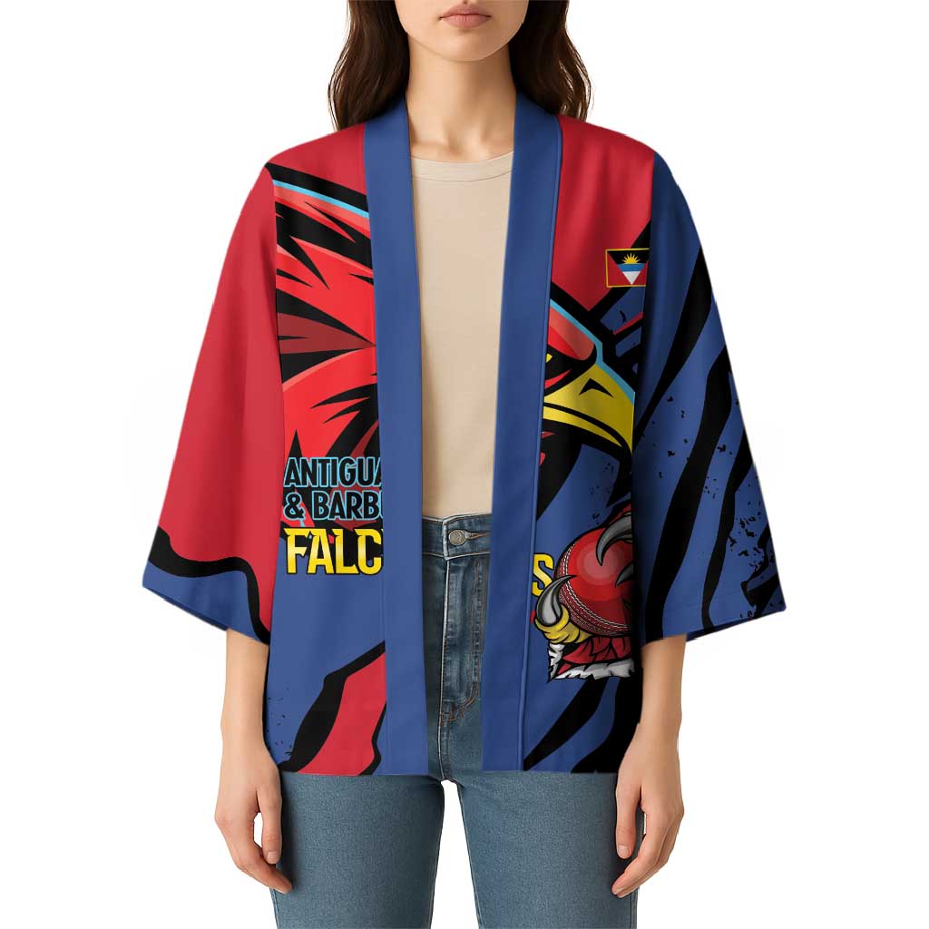 Antigua and Barbuda Cricket Custom Kimono Go Champions Falcons - Wonder Print Shop
