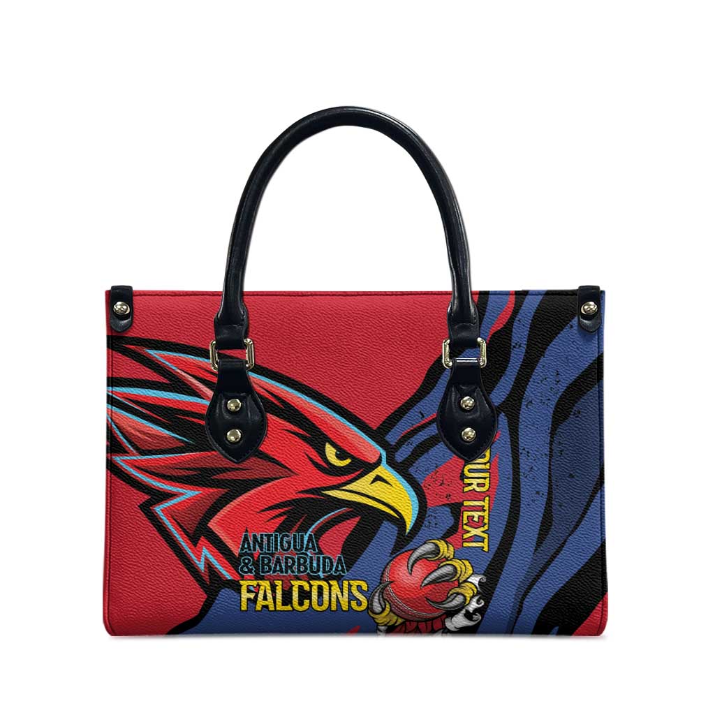Antigua and Barbuda Cricket Custom Leather Bag Go Champions Falcons - Wonder Print Shop