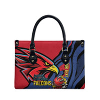 Antigua and Barbuda Cricket Custom Leather Bag Go Champions Falcons - Wonder Print Shop