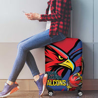 Antigua and Barbuda Cricket Custom Luggage Cover Go Champions Falcons - Wonder Print Shop