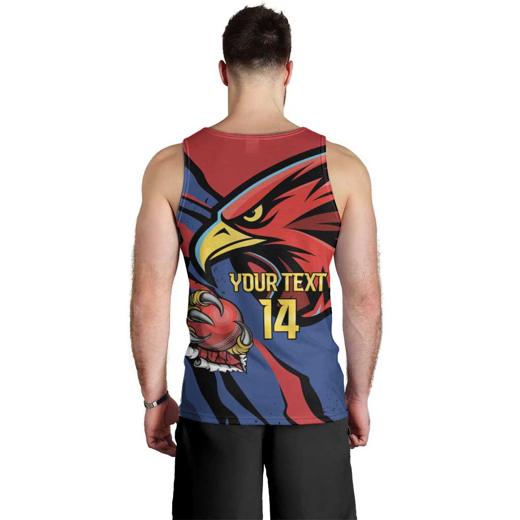 Antigua and Barbuda Cricket Custom Men Tank Top Go Champions Falcons - Wonder Print Shop