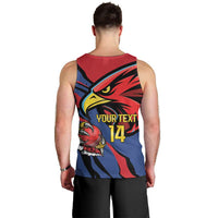 Antigua and Barbuda Cricket Custom Men Tank Top Go Champions Falcons - Wonder Print Shop