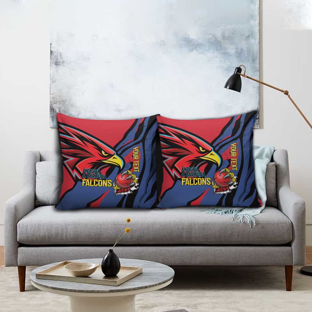 Antigua and Barbuda Cricket Custom Pillow Cover Go Champions Falcons - Wonder Print Shop