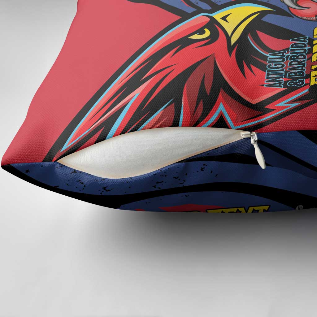 Antigua and Barbuda Cricket Custom Pillow Cover Go Champions Falcons - Wonder Print Shop