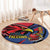 Antigua and Barbuda Cricket Custom Round Carpet Go Champions Falcons - Wonder Print Shop