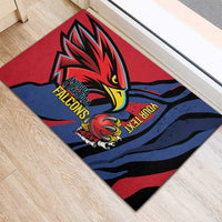 Antigua and Barbuda Cricket Custom Rubber Doormat Go Champions Falcons - Wonder Print Shop