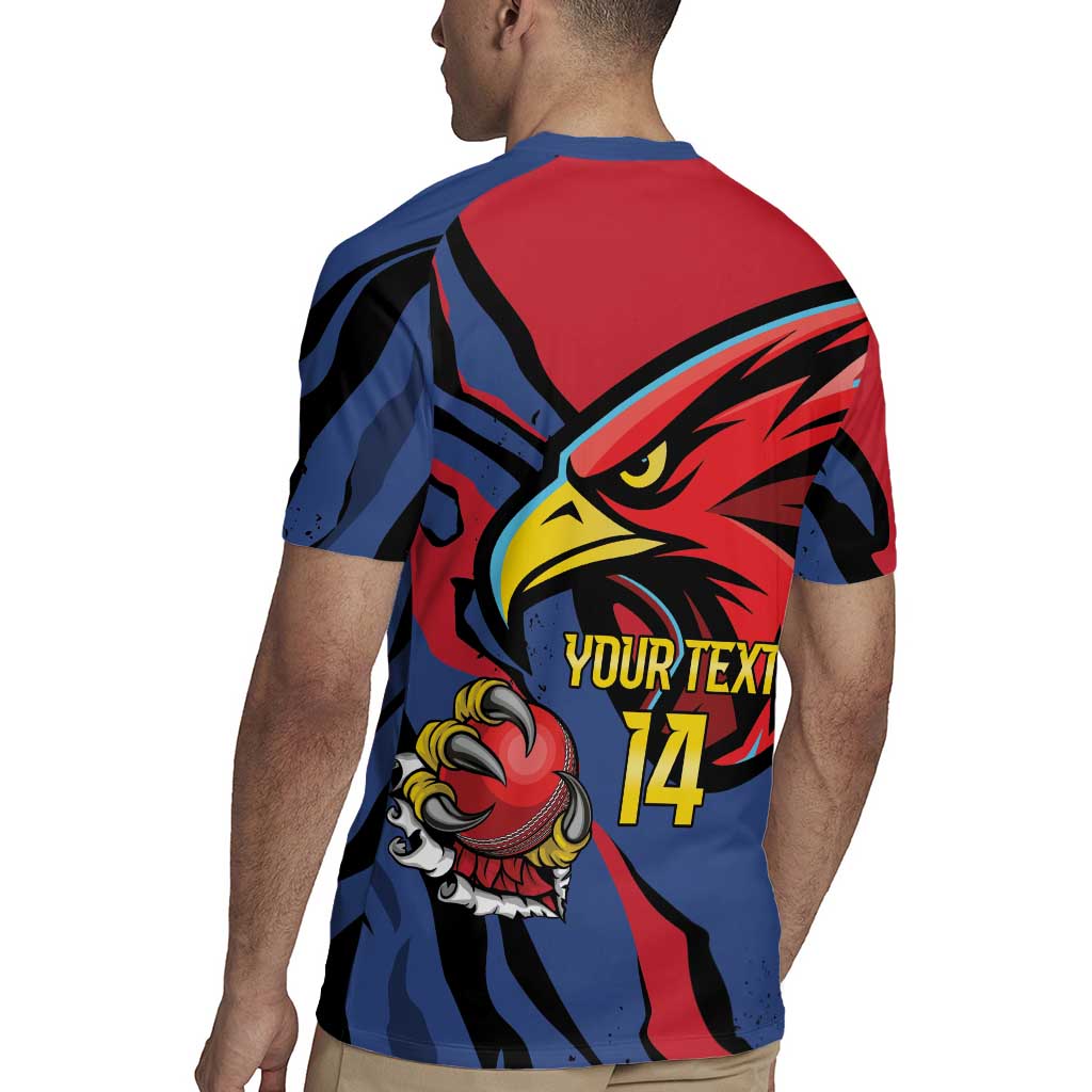 Antigua and Barbuda Cricket Custom Rugby Jersey Go Champions Falcons - Wonder Print Shop